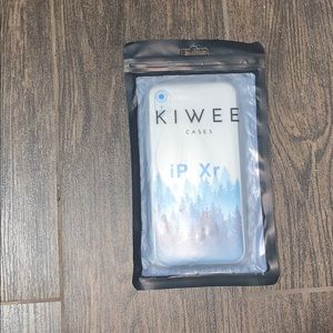 iPhone XR case. Forrest background